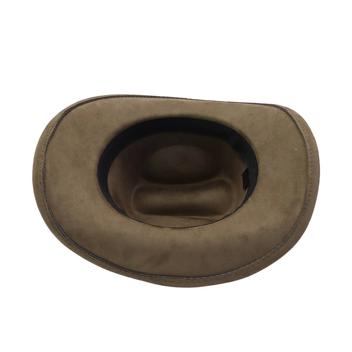 Men & Women Suede Cowboy Fedora Ethnic Design_CWAH04420