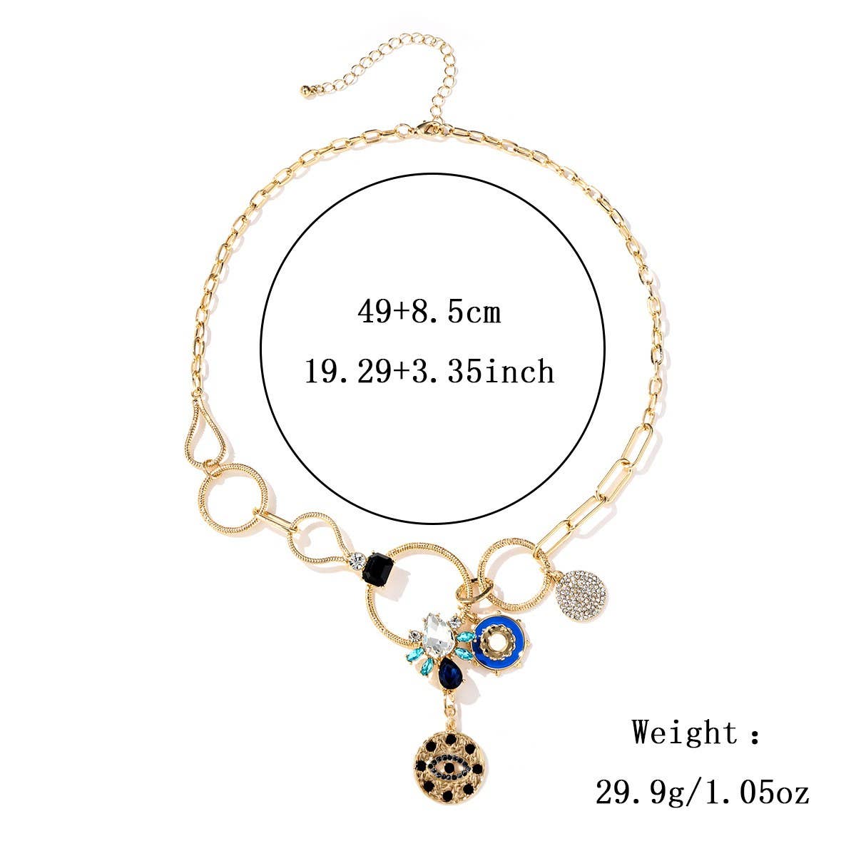 WOMEN'S DIAMOND RELIEF SMALL PENDANT NECKLACE