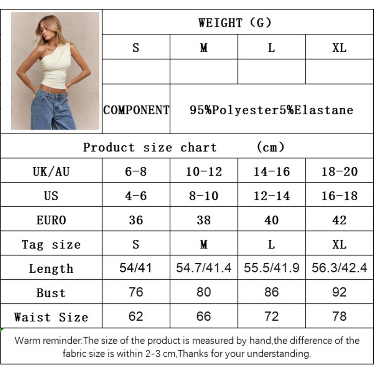 Slant neck sexy one-shoulder T-shirt