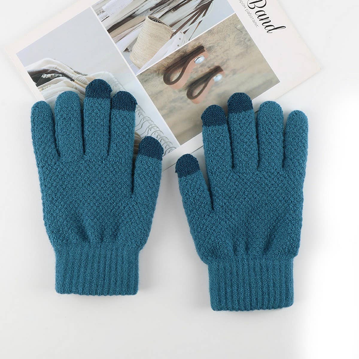 NEW MEN'S COLD-PROOF KNITTED TOUCHSCREEN GLOVES_CWAG0395