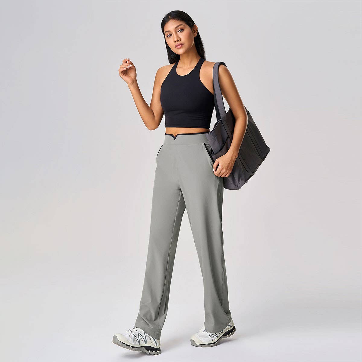 Women's High Waist Quick-Dry Yoga Jogger Pants