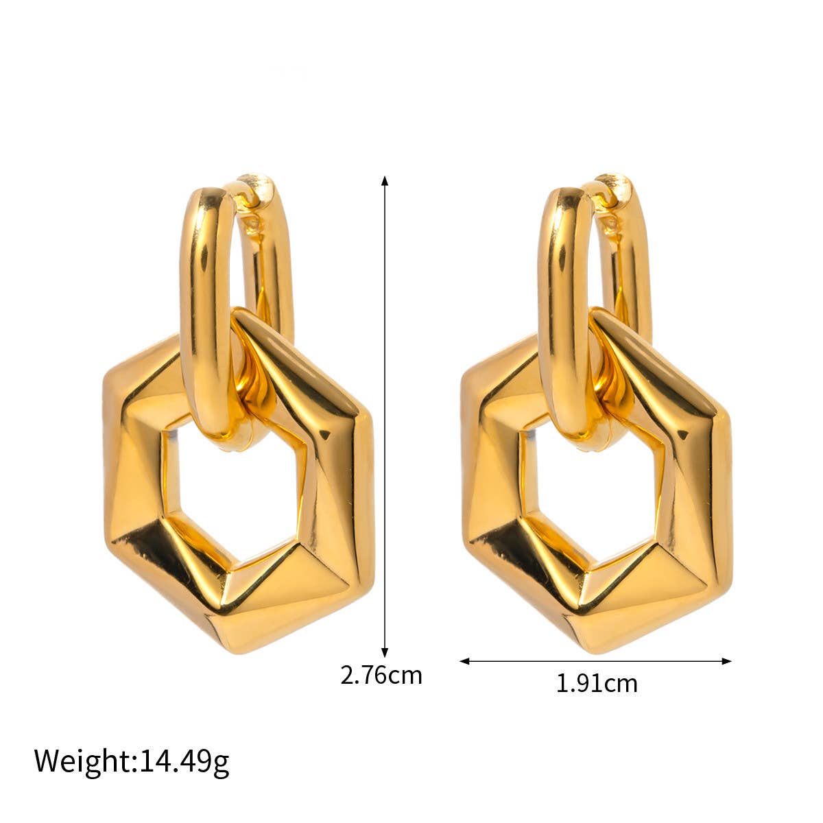 WOMEN FASHION SQUARE EARRINGS_CWAHA0892