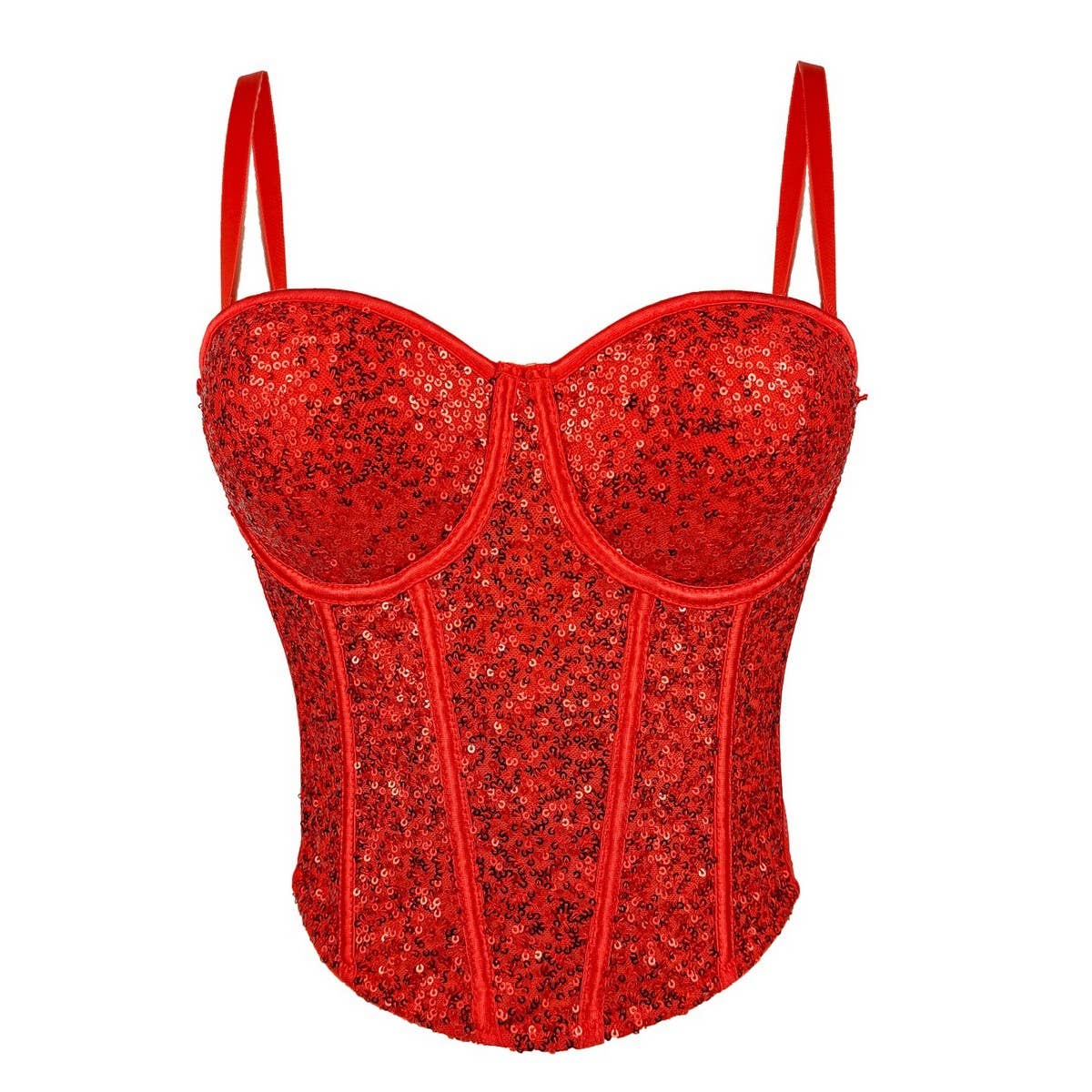 SEXY SLIM FIT SEQUINED HERRINGBONE BRA