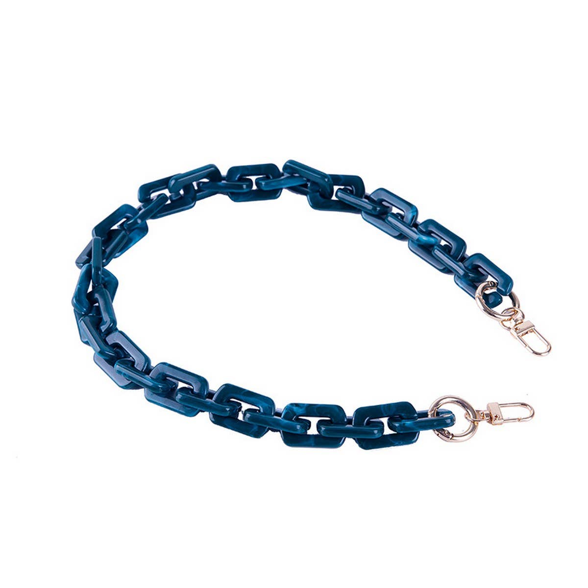 Acrylic Square Multi-Color Bag Chain,Bag Strap_CWMM5093