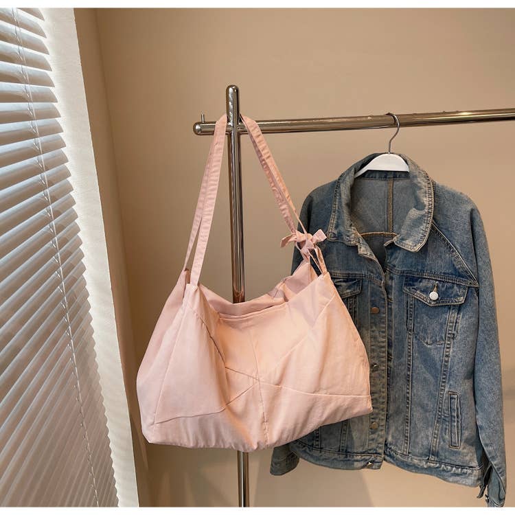 Large-capacity trendy casual single-shoulder bag