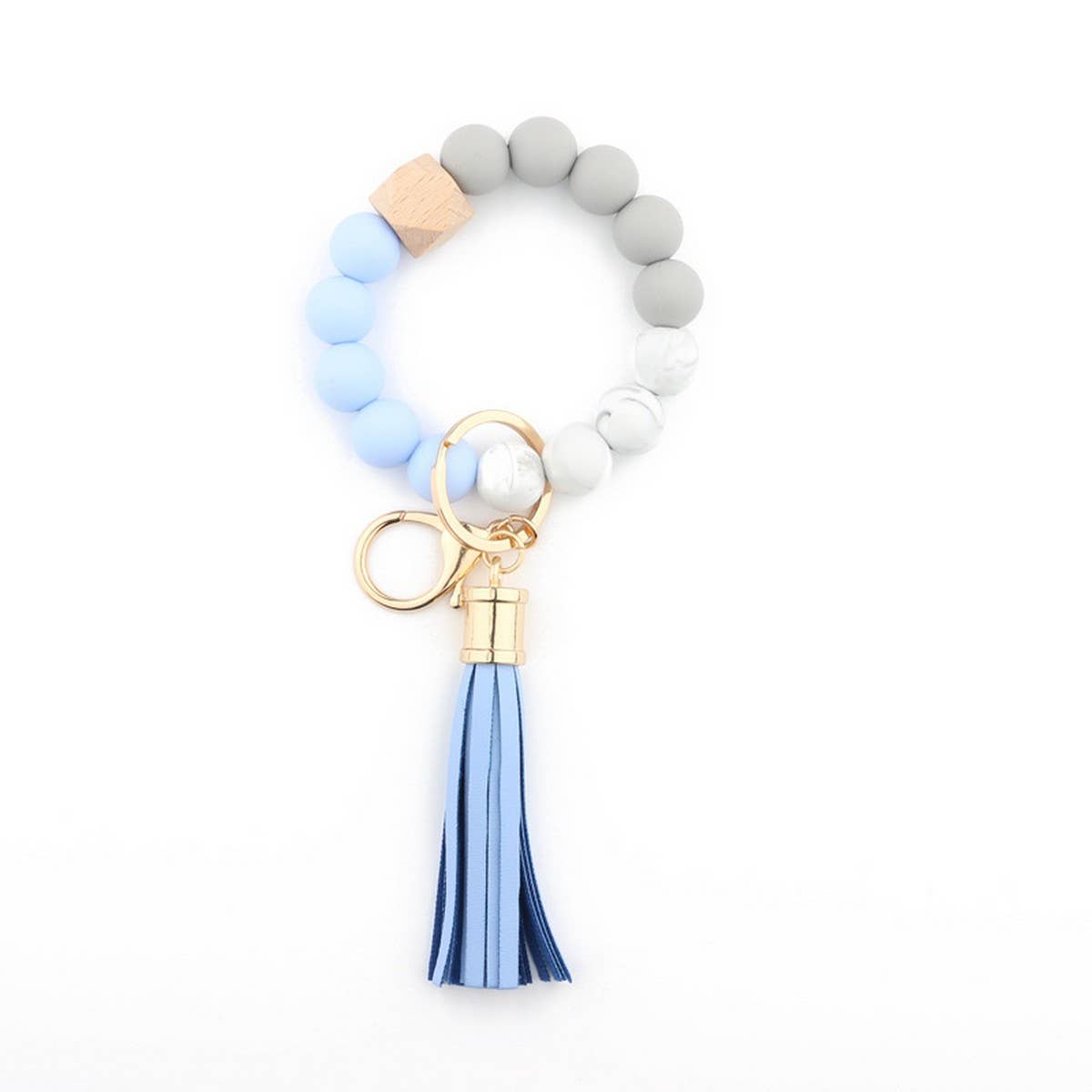 COLORFUL KEYCHAIN TASSEL BRACELET