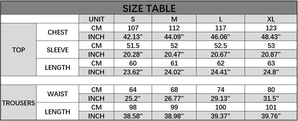 Two-piece of color-blocking sweater and trousers