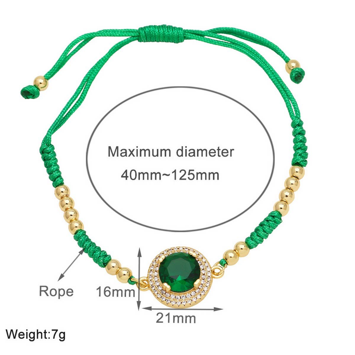 SET WITH COLORED ZIRCON BRACELET_CWAJE1040