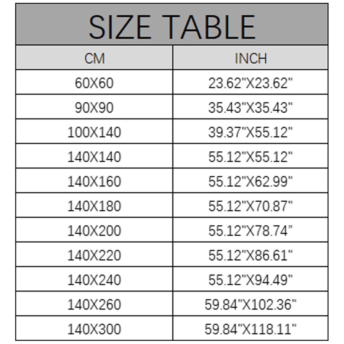 GEOMETRIC TRIANGLE PRINT TABLECLOTH