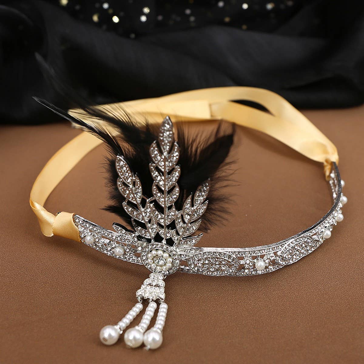 GATSBY JEWELRY CROWN SAME STYLE BRIDAL HEADDRESS