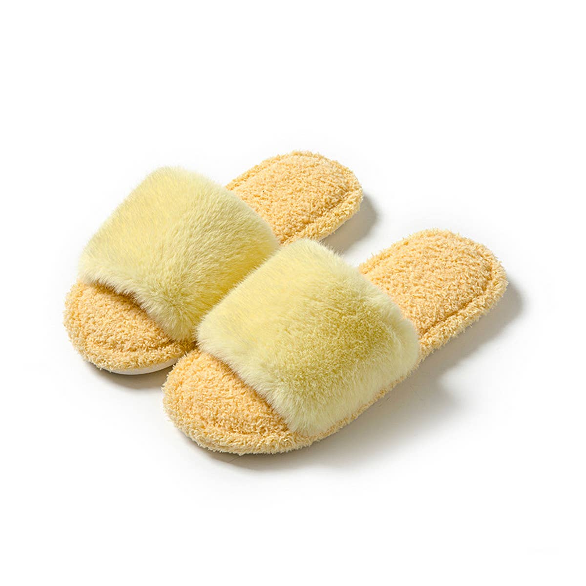 HOME AUTUMN AND WINTER OPEN COTTON SLIPPERS