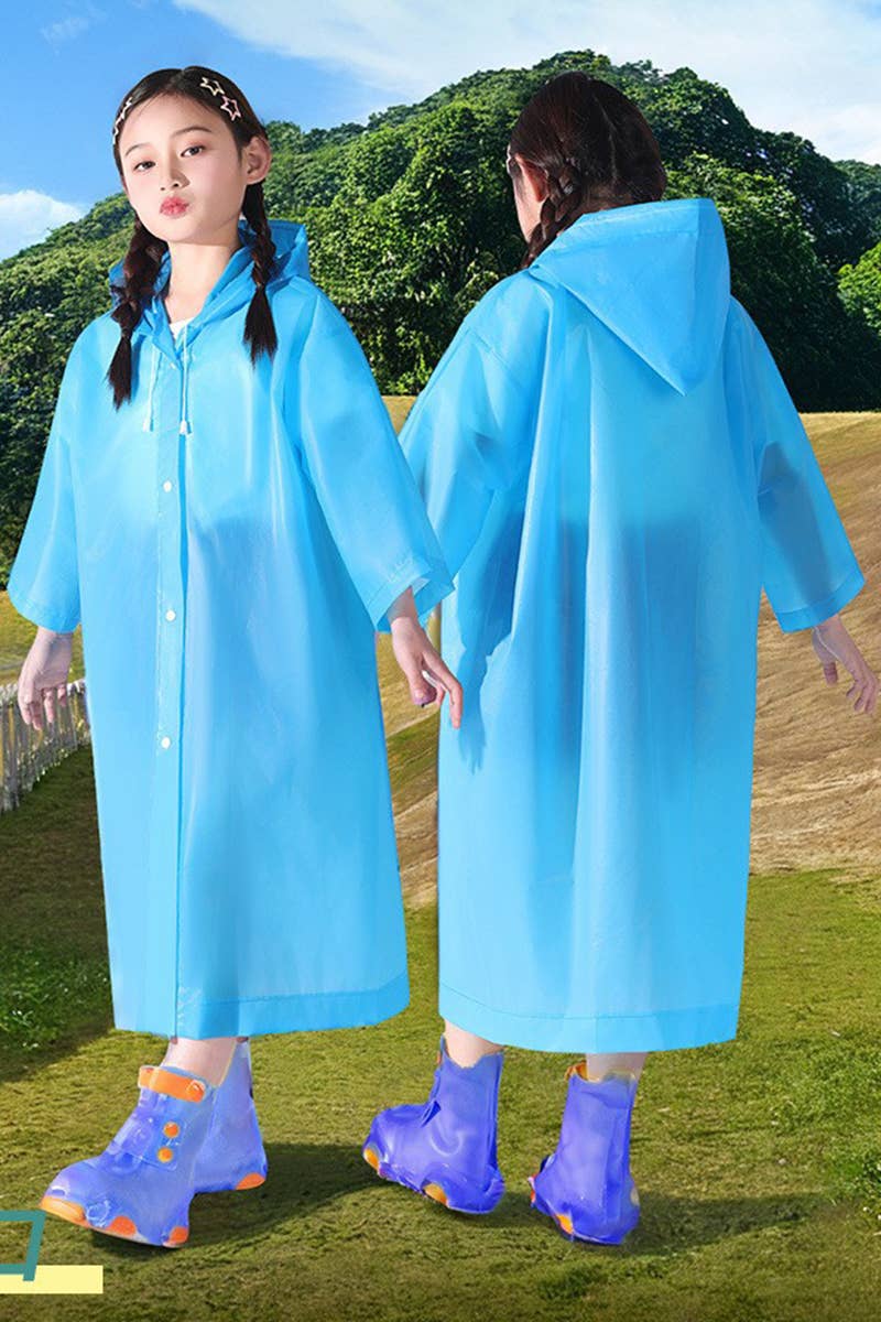 CWMM8548_OUTDOOR FULL BODY RAINPROOF CHILDREN'S RAINCOAT