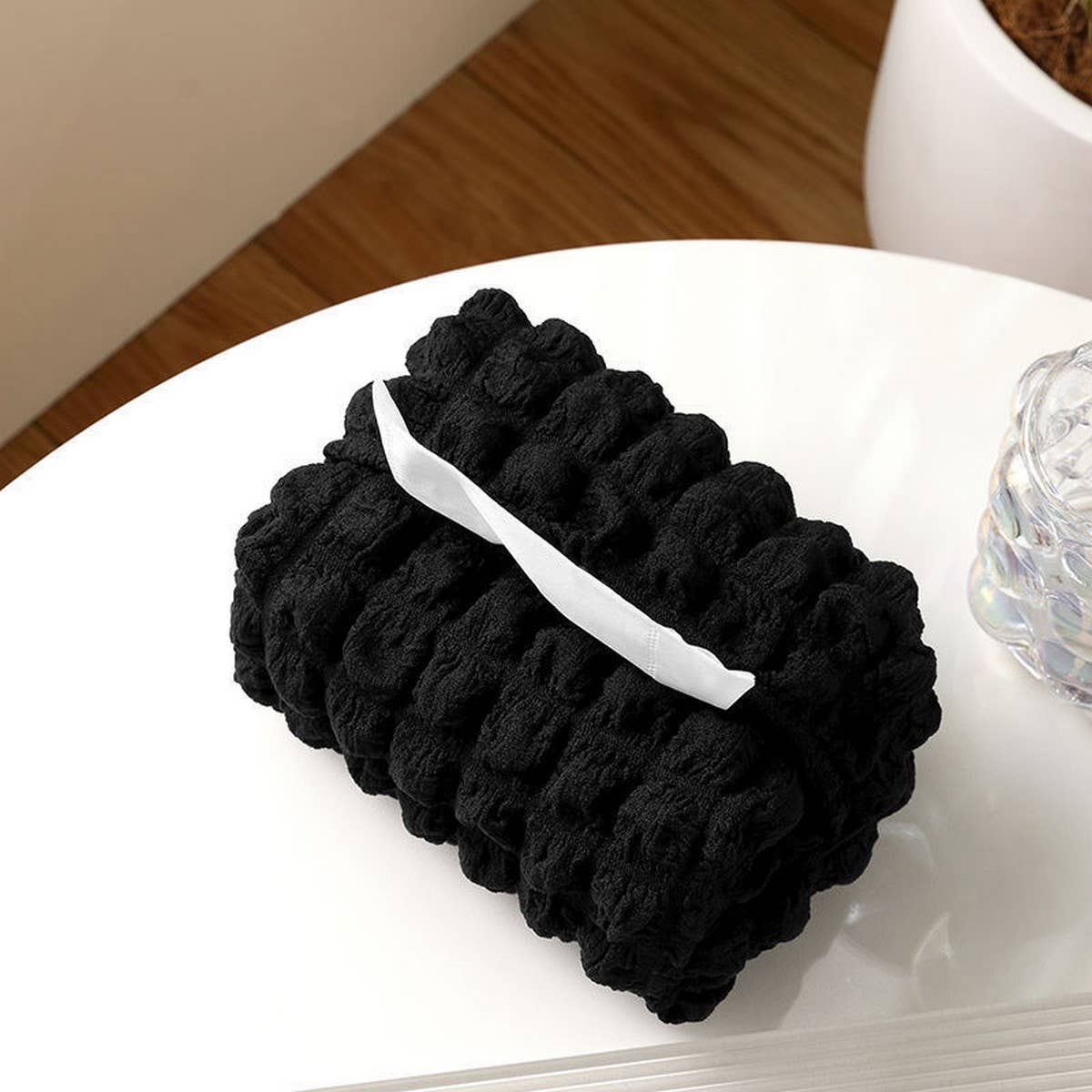 DOUBLE-LAYER FABRIC HIGH-VALUE COTTON TISSUE BOX