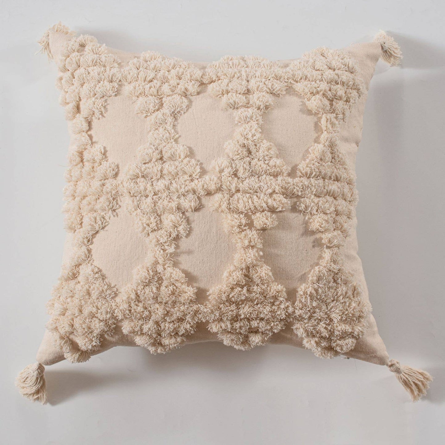 MULTI FLEECE PATTERNED COZY PILLOW COVER