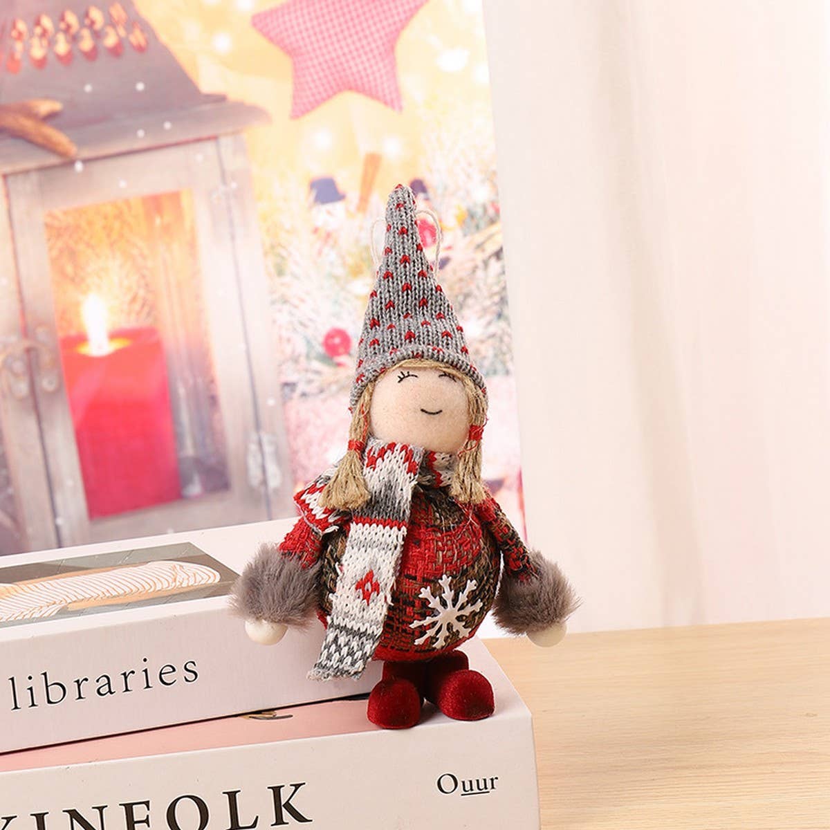 CHRISTMAS DOLL PENDANT CHRISTMAS TREE ORNAMENTS