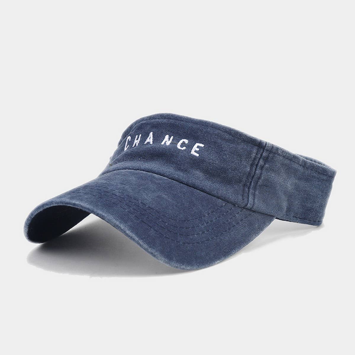 Embroidered Letter Visor Hat -Summer Sunshade Cap_CWAH3304