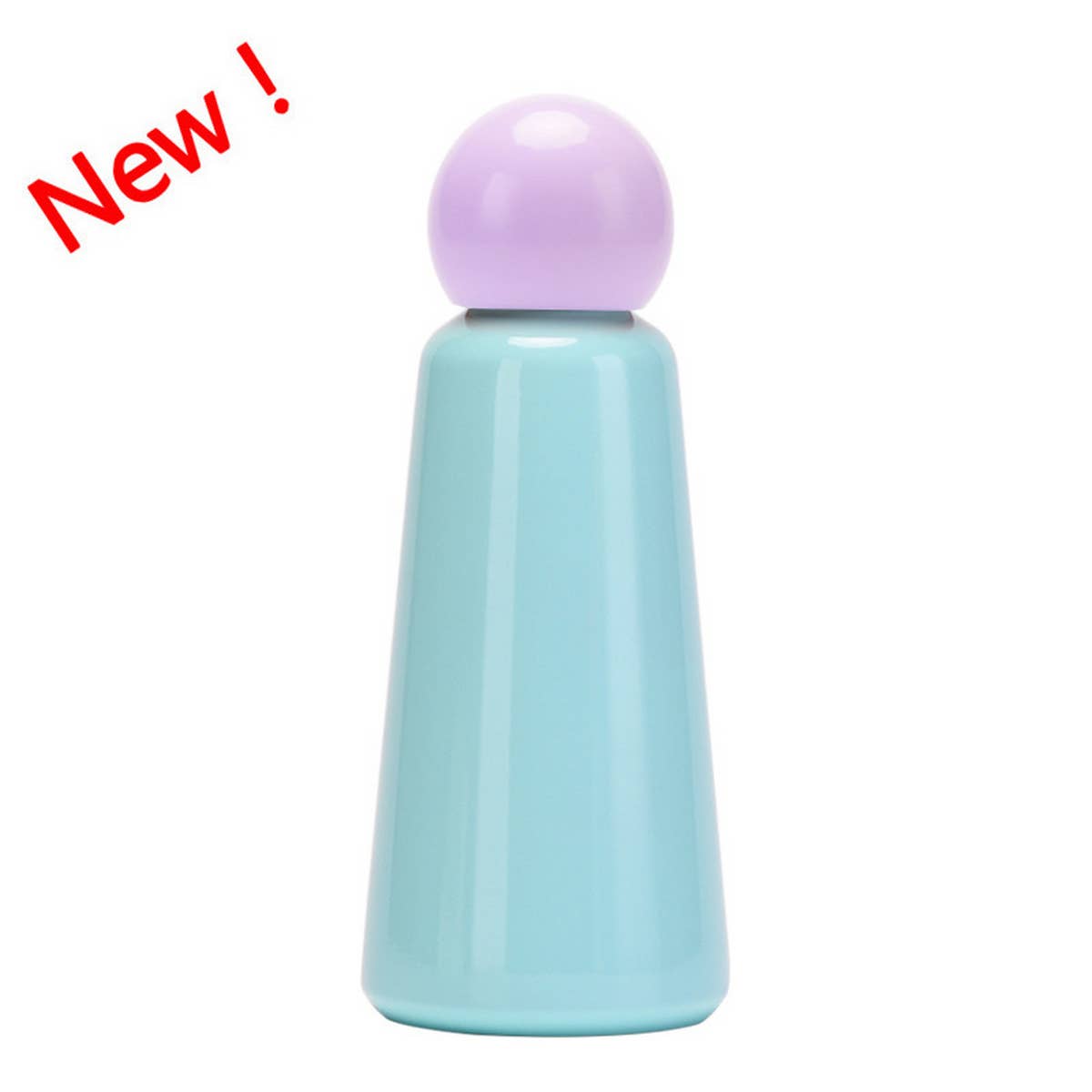 CUTE OUTDOOR DOUBLE-LAYER HOT AND COLD WATER CUP