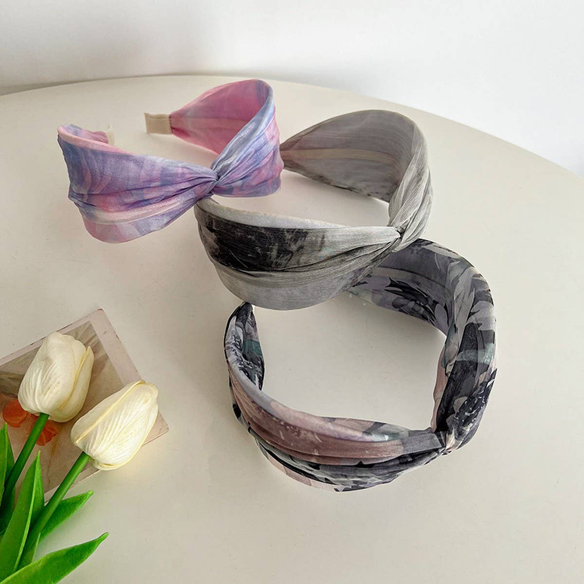 SUMMER FLORAL SWEET TIE-DYE HEADBANDS_CWAHA1147