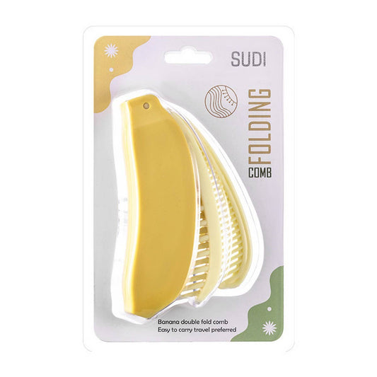 CWAHA3175_PORTABLE COARSE AND FINE TEETH FOLDING HAIR COMB