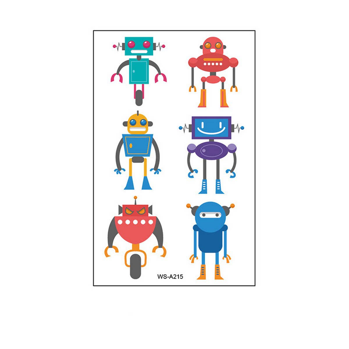 Cute Waterproof Temporary Tattoo Stickers Set