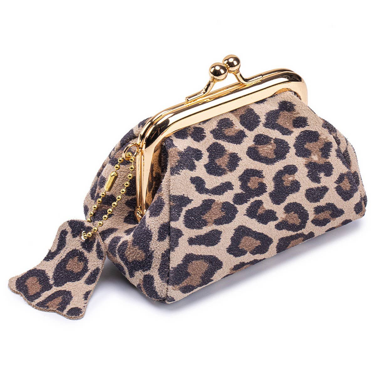 Women¡¯s Leopard Leather Wallet ? Small Coin Bag_CUAB00397