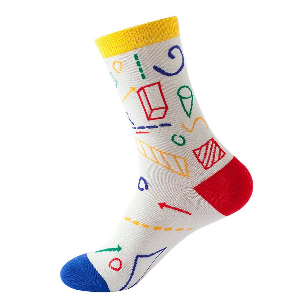 FUNCTION BASKETBALL GEOMETRIC SOCKS