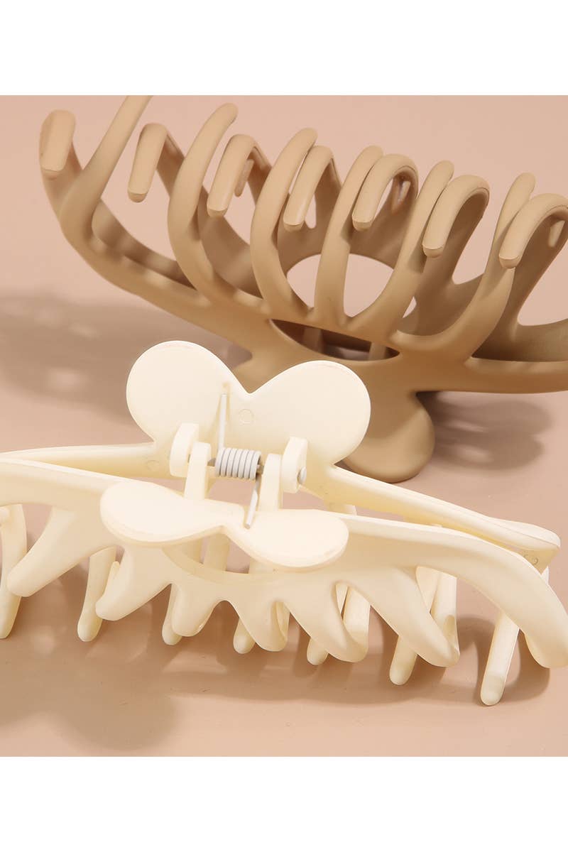 12CMPlastic Hair Clip,Classic High Bun Shark Clip_CWAHA0096