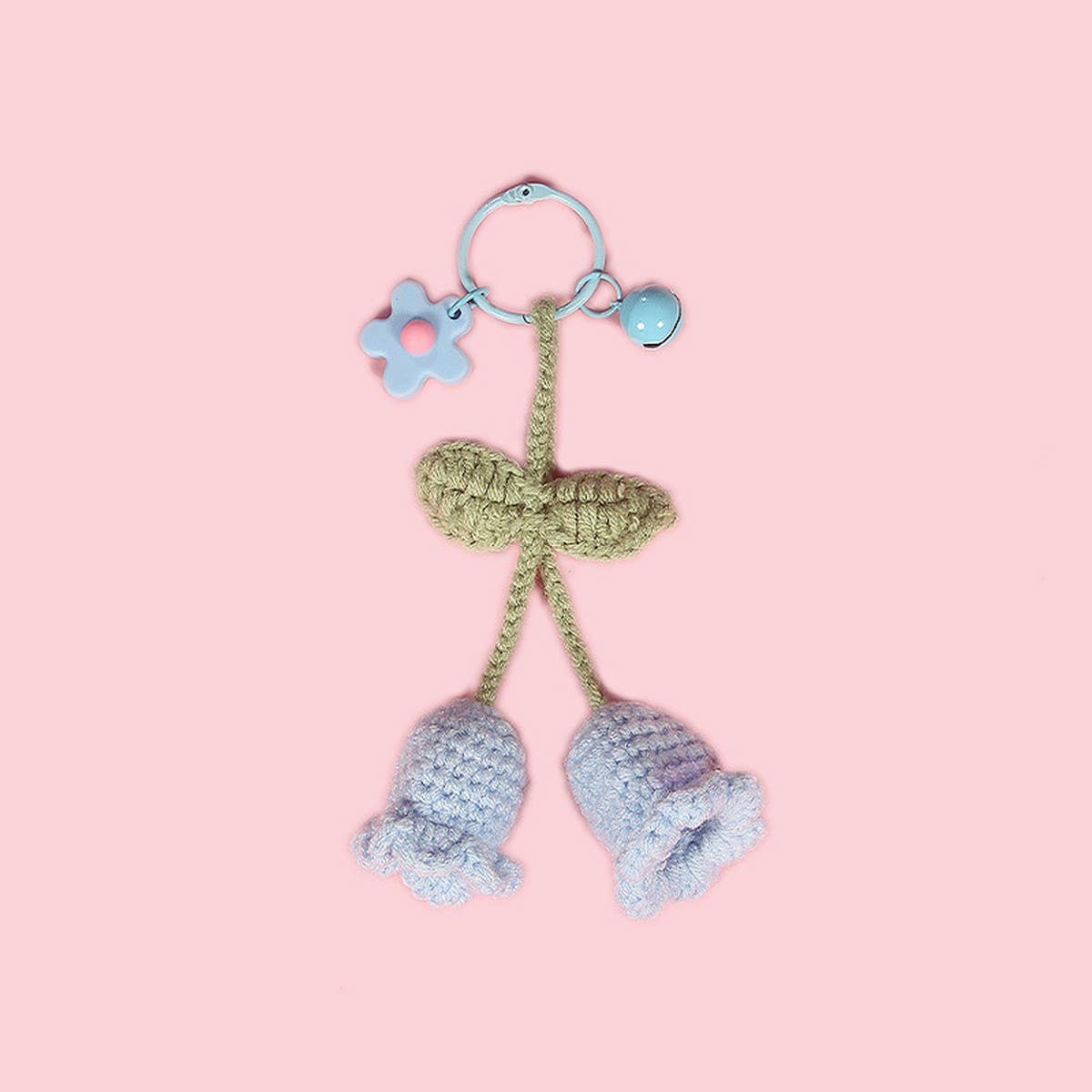 HAND-WOVEN LILY OF THE VALLEY FLOWER PENDANTS