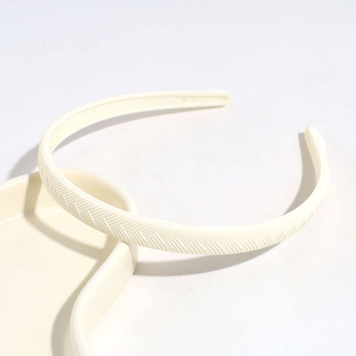 SIMPLE SOLID COLOR THIN TWILL HEADBAND_CWAHA2325