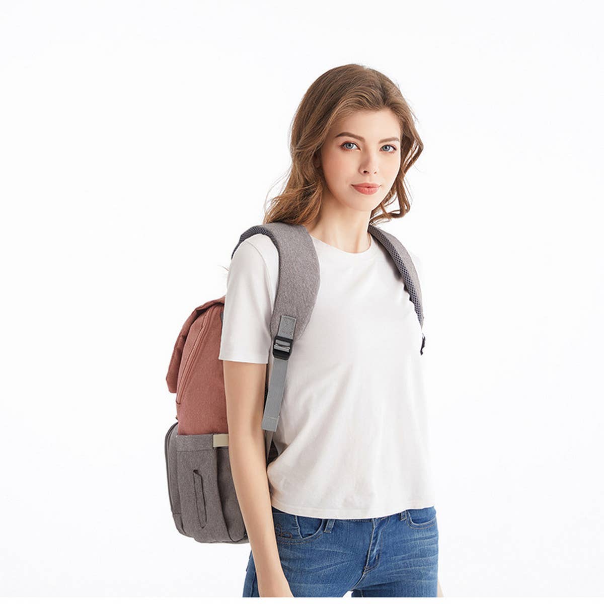 LIGHTWEIGHT WATERPROOF MOTHER AND BABY BACKPACK_CWAB2225