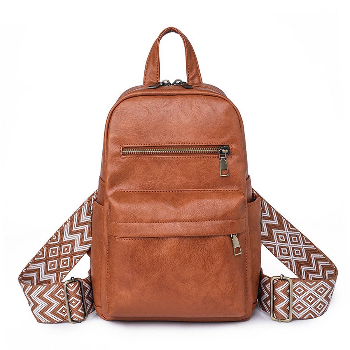 LEISURE TRAVEL DUAL-PURPOSE CHEST BAG BACKPACK_CWAB2881