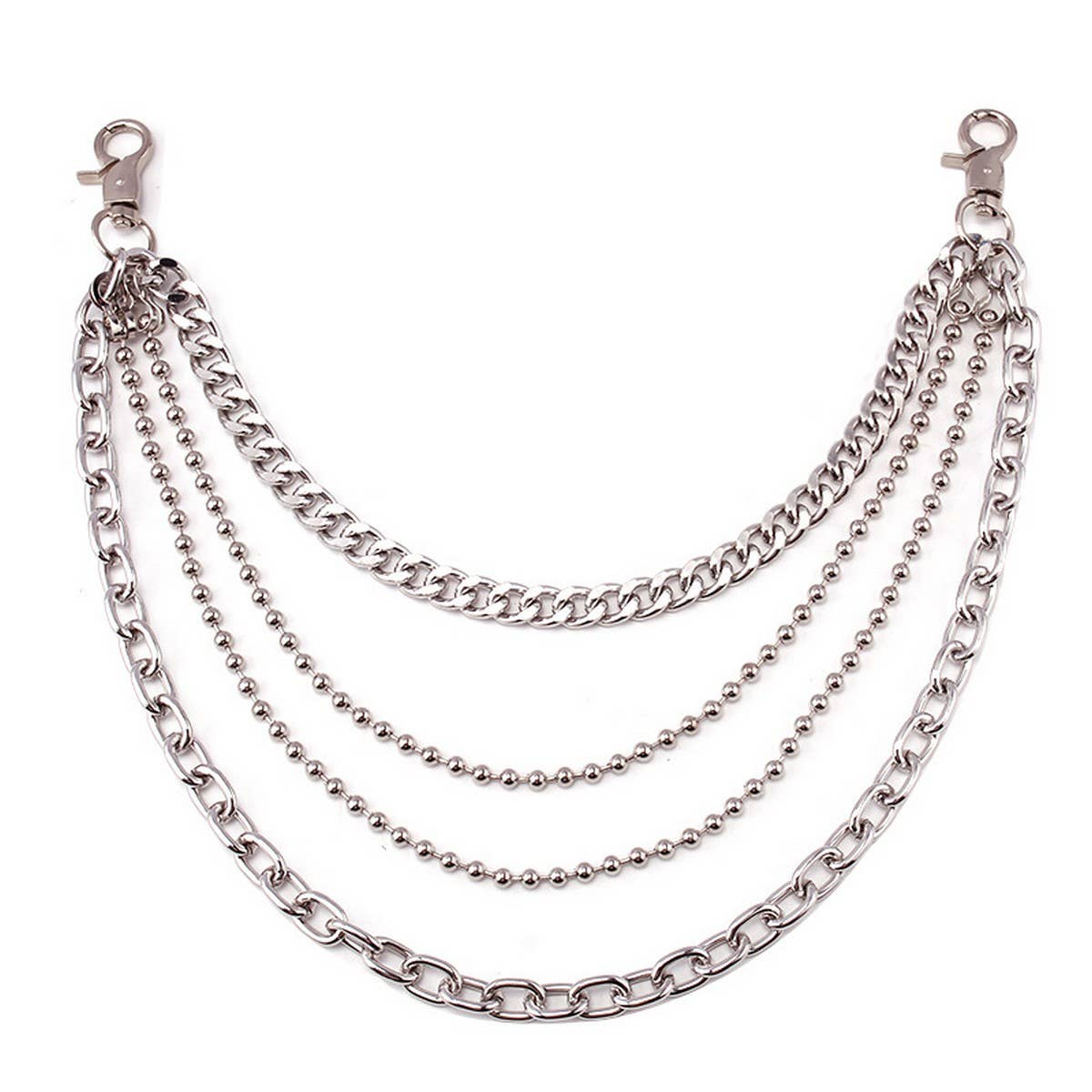 HIP HOP PUNK STYLE METAL PANTS CHAIN