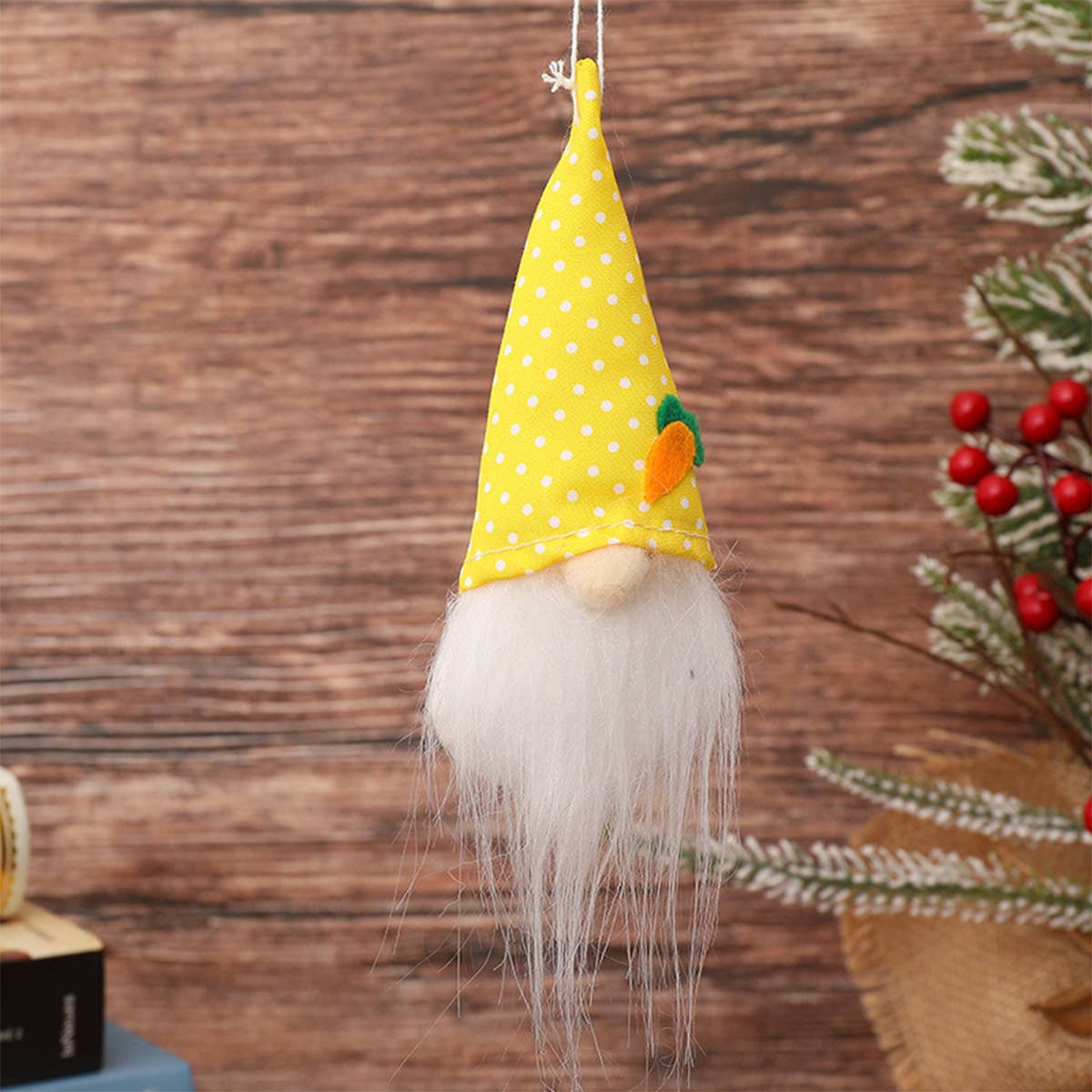 CWMM9489_EASTER BUNNY FACELESS DOLL CREATIVE SMALL PENDANT