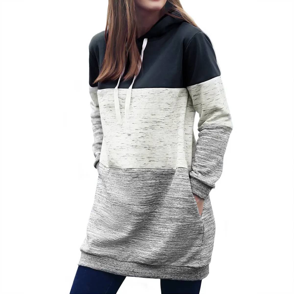 WOMEN FASHION LONG HOODED HOODIES_CWOHOL439