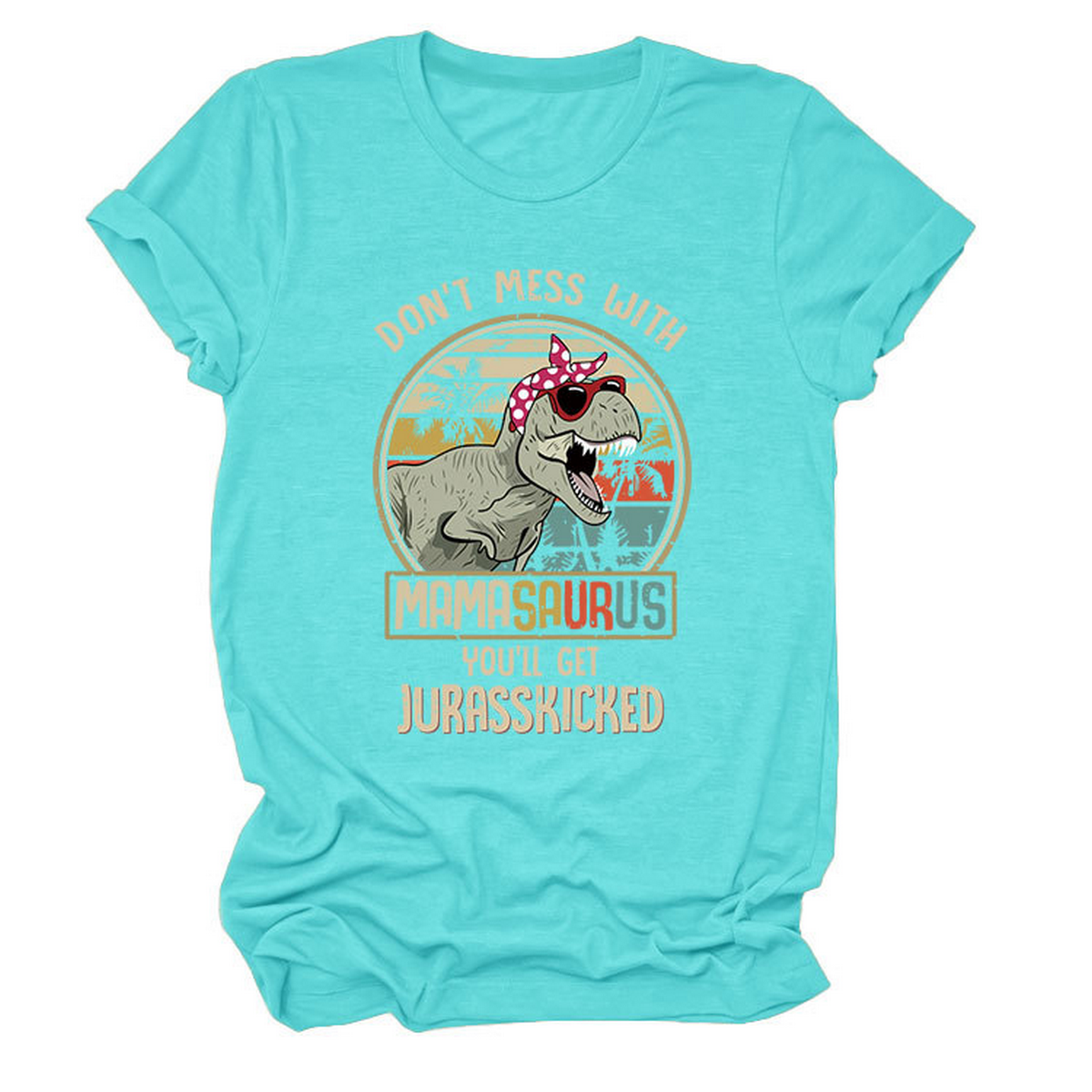 Stylish Women's Tee ??Don't Mess With Print_CWTTS1524