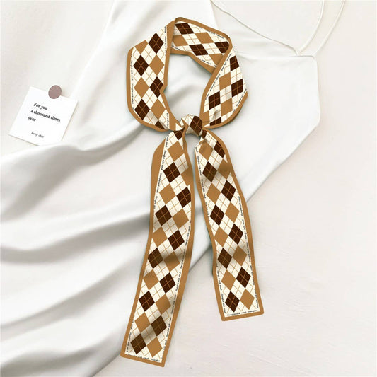 VERSATILE RETRO DIAMOND GRID FASHION HEADBAND