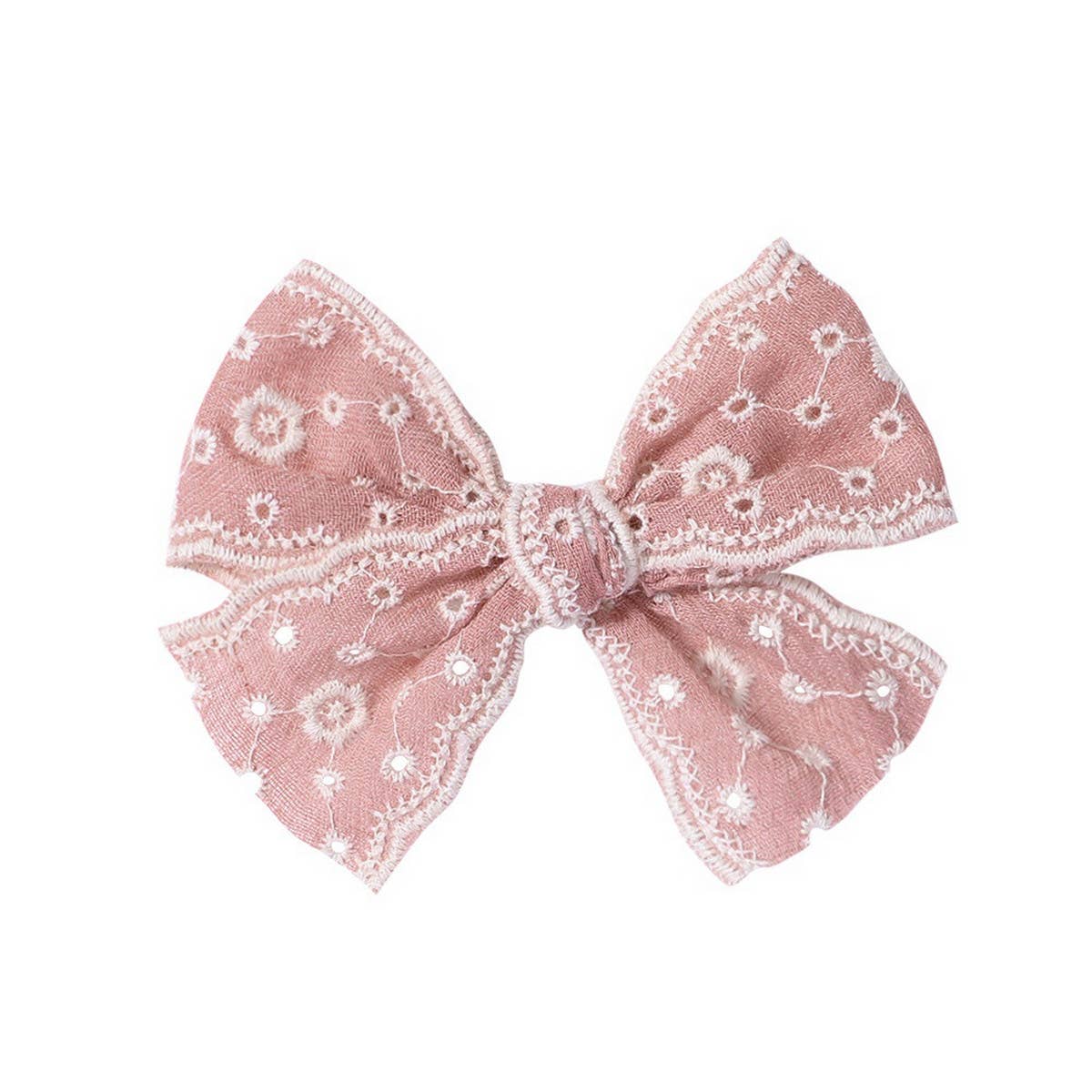 2024 NEW CHILDREN'S SOLID COLOR LACE BOW HAIRPIN_CWAHA2397