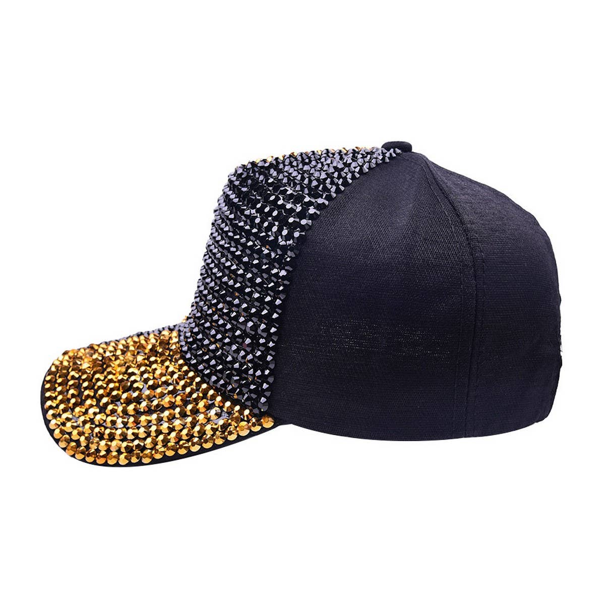 Summer Bling Baseball Cap - Stylish Rhinestone Hat CWAH1236