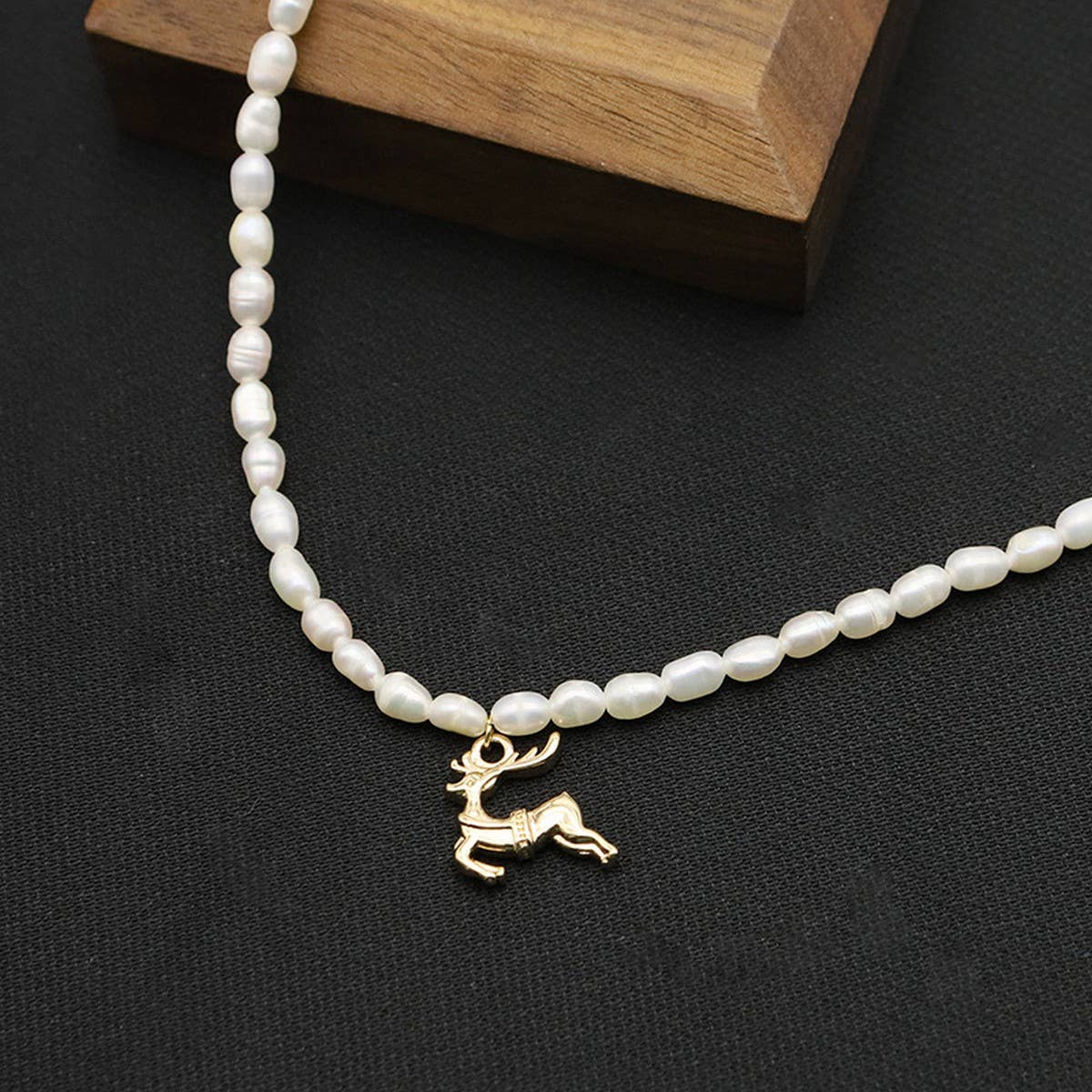 NEW HIGH-END NATURAL PEARL NECKLACE FOR WOMEN