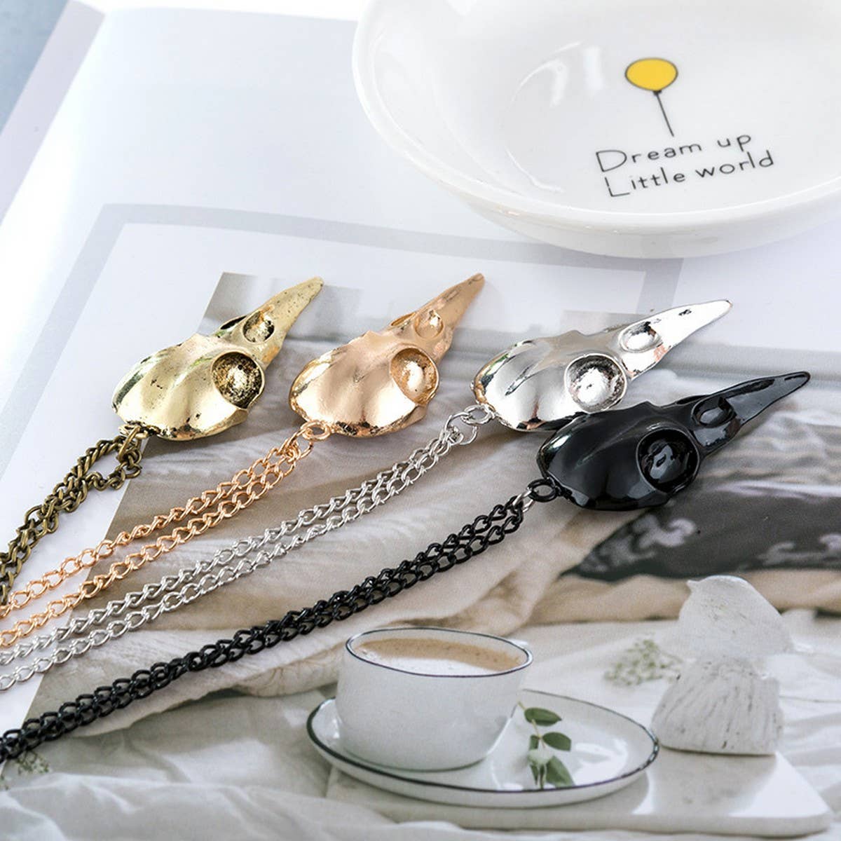 HALLOWEEN PUNK STYLE 3D NECKLACE