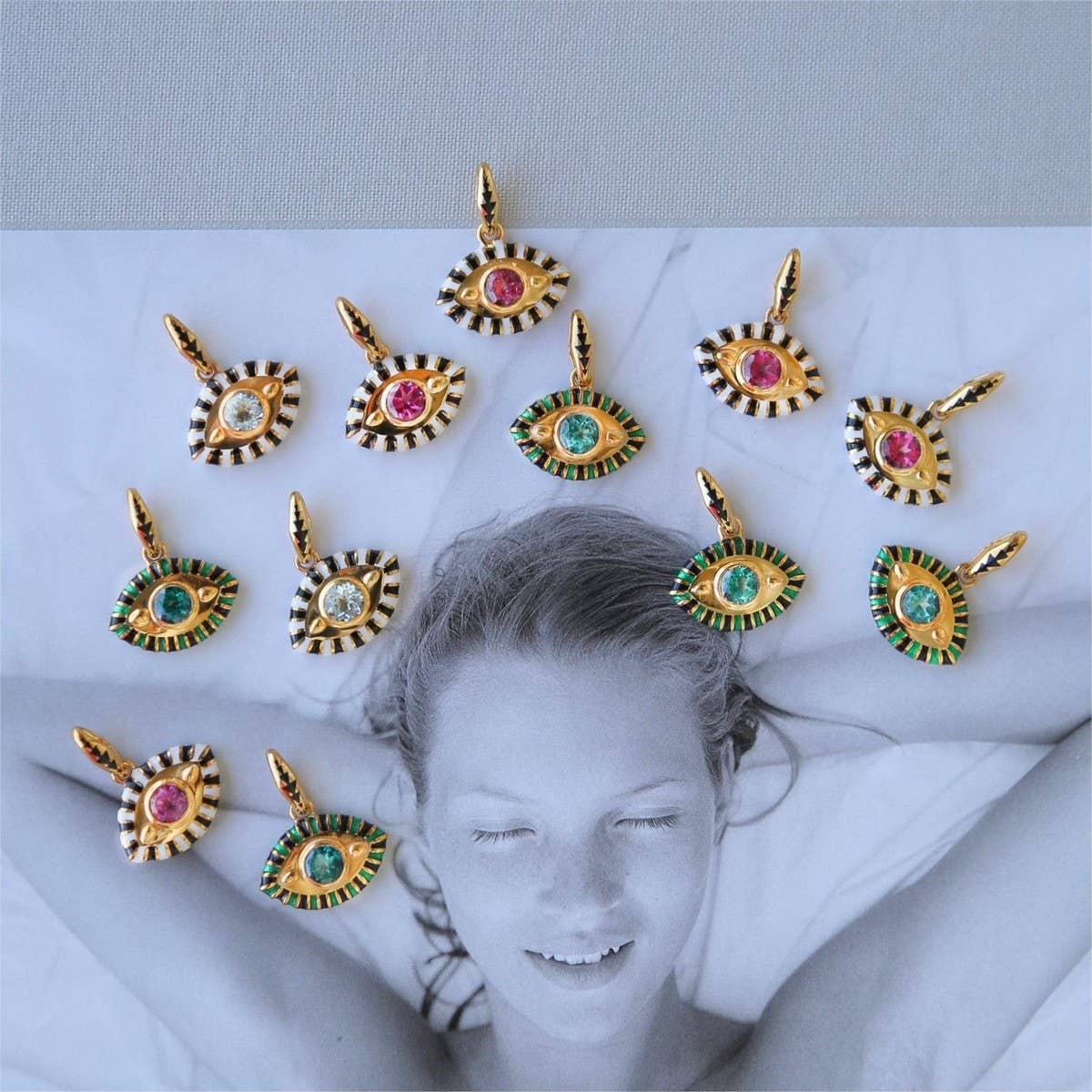 Colorful Evil Eye Pendant Necklace