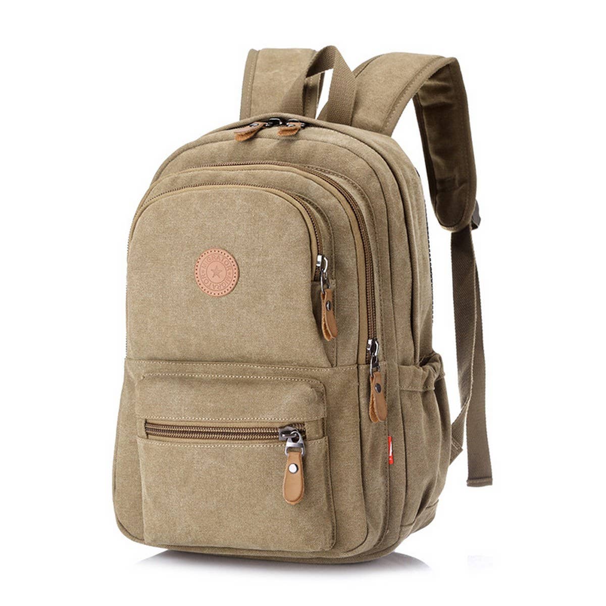 CASUAL VERSATILE BACK-TO-SCHOOL CANVAS BACKPACK_CWAB2203