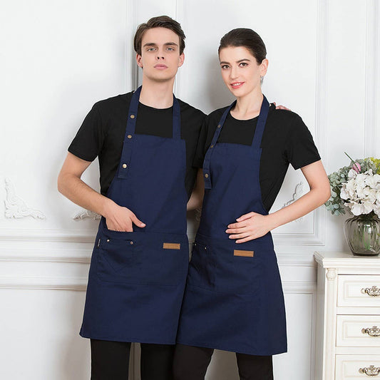 CWMM1811_Work Anti-Fouling Household Apron With Pocket