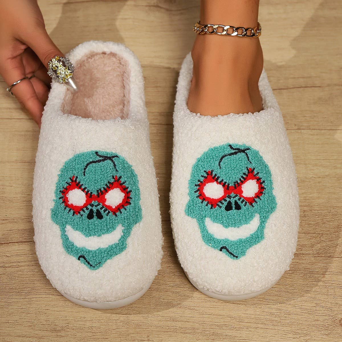 HALLOWEEN COTTON SLIPPER HOME INDOOR WARM SLIPPERS