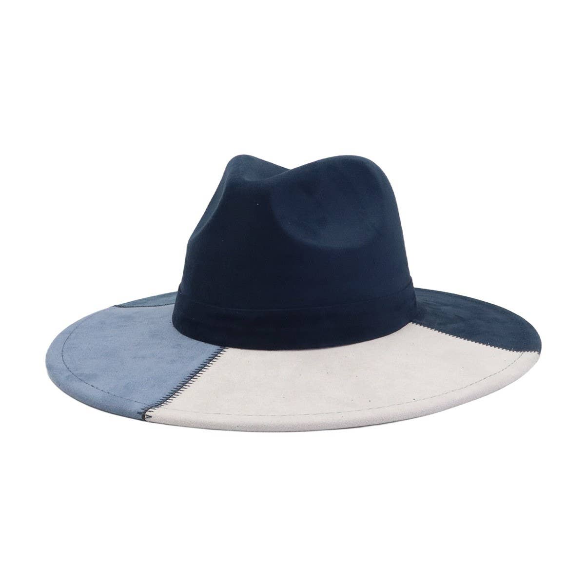 Unisex Wool Cowboy Fedora Hat Ethnic Style_CWAH04439