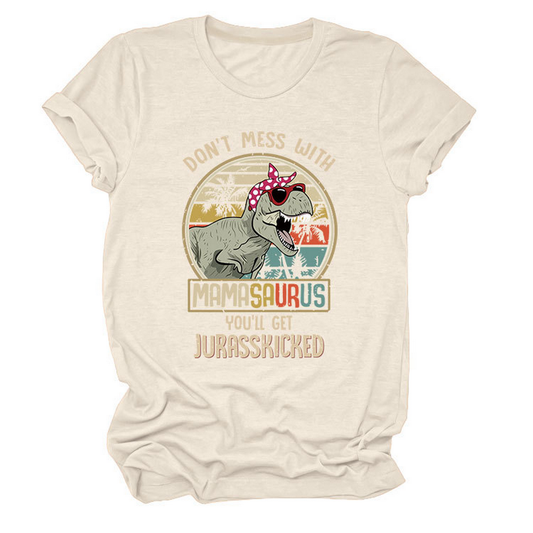 Stylish Women's Tee ??Don't Mess With Print_CWTTS1524