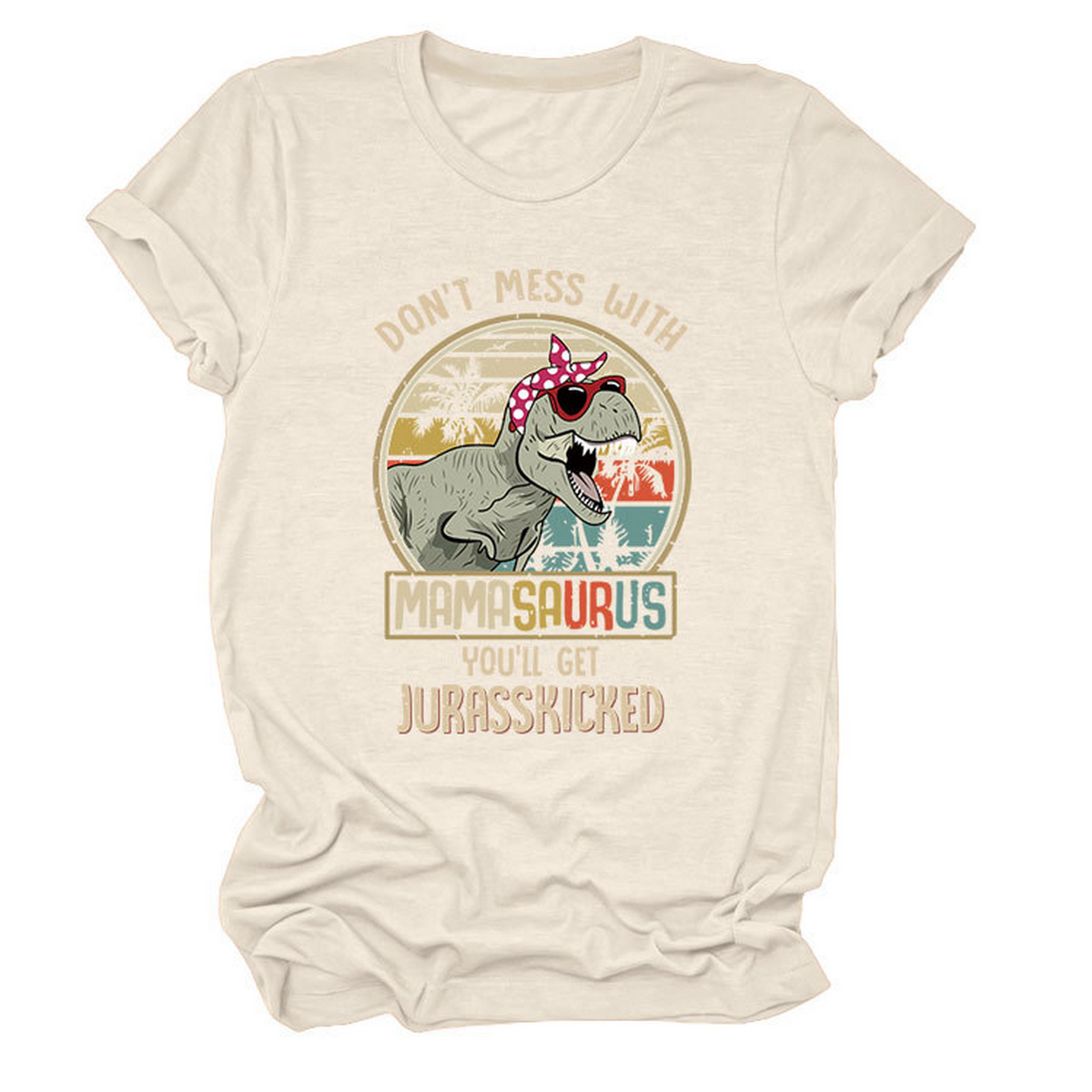 Stylish Women's Tee ??Don't Mess With Print_CWTTS1524