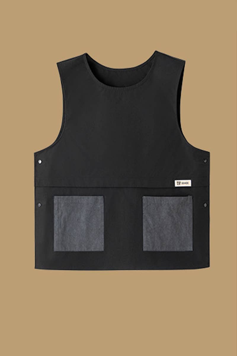 CWMM8276_WATERPROOF AND OIL-PROOF VEST APRON