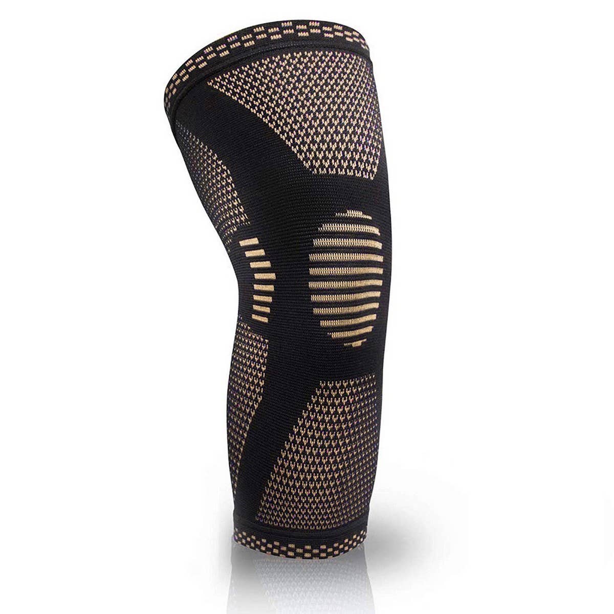 Sports Knee Brace Non-Slip Knit Support_CWMM7887