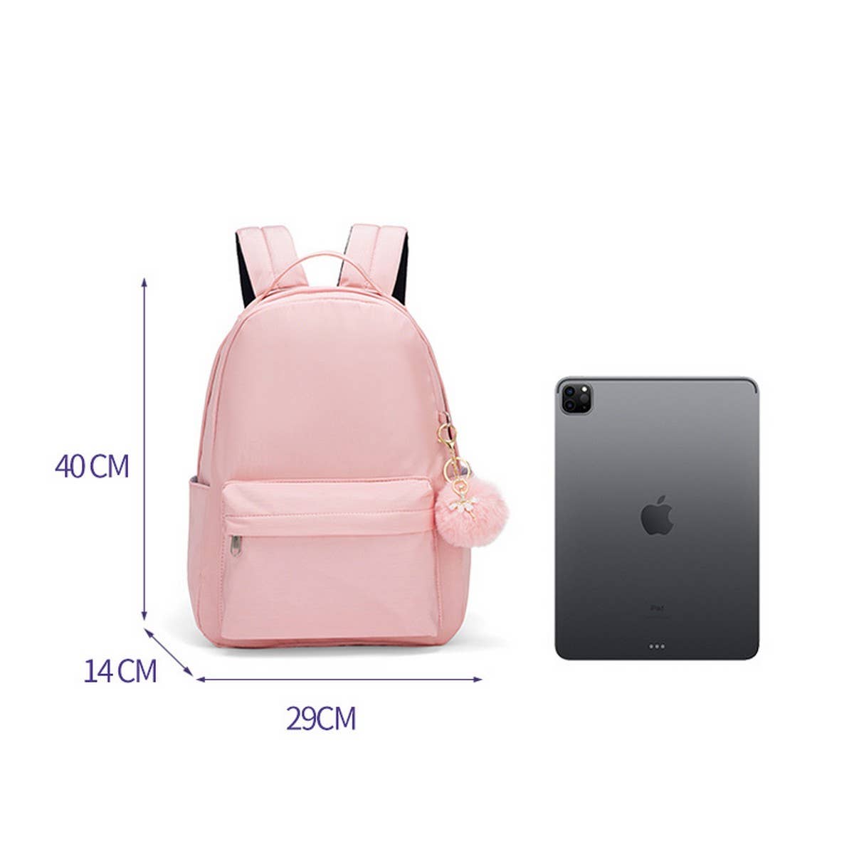Nylon Waterproof Backpacks for School Girls??œLarge_CWAB5388